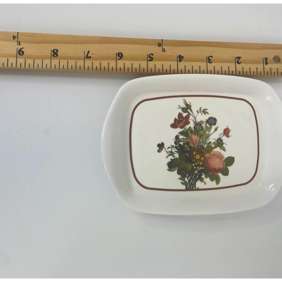 Vintage Mini Tray - Botanical try - Melamine Tray - Picture 3 of 3